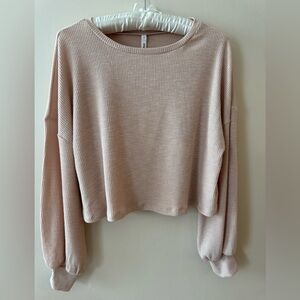 Rib Knit Pullover by glam